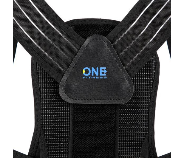 One Fitness Korektor postawy rozmiar M KP207 Czarny - 1171122 - zdjęcie 7
